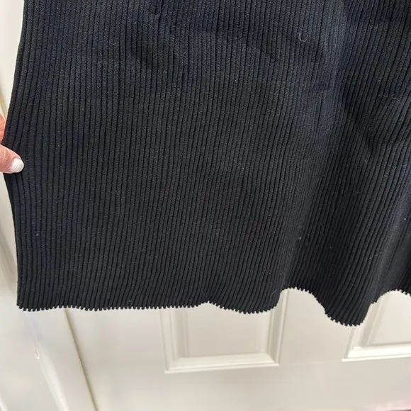 Tuckernuck Black Knit Janie Midi Dress