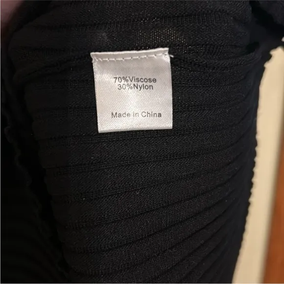 Tuckernuck Black Knit Janie Midi Dress