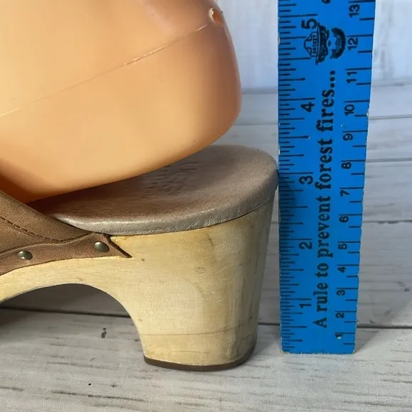 UGG Abbie Camel Clogs