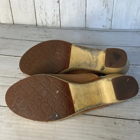 UGG Abbie Camel Clogs