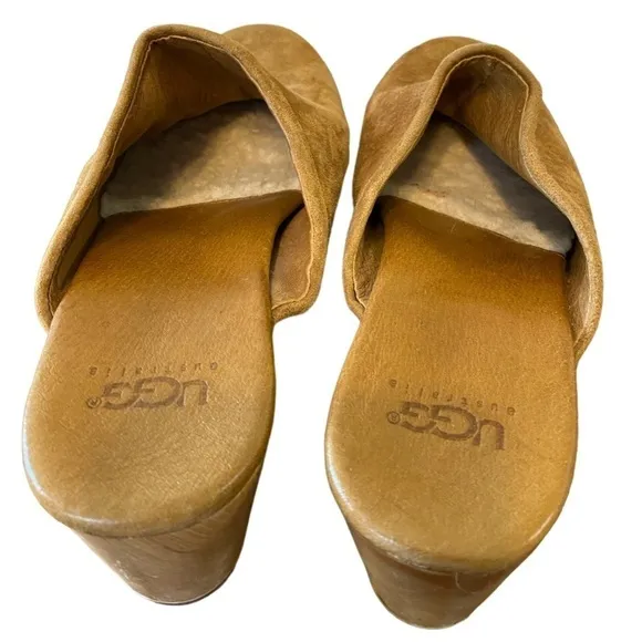 UGG Abbie Leather Clogs