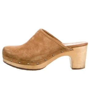 UGG Abbie Leather Clogs
