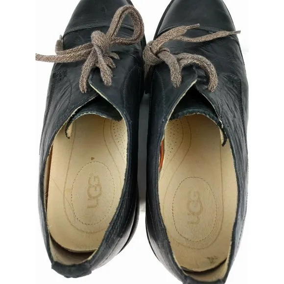 UGG Australia Men's Black Dalby Cap Toe Derby 8.5