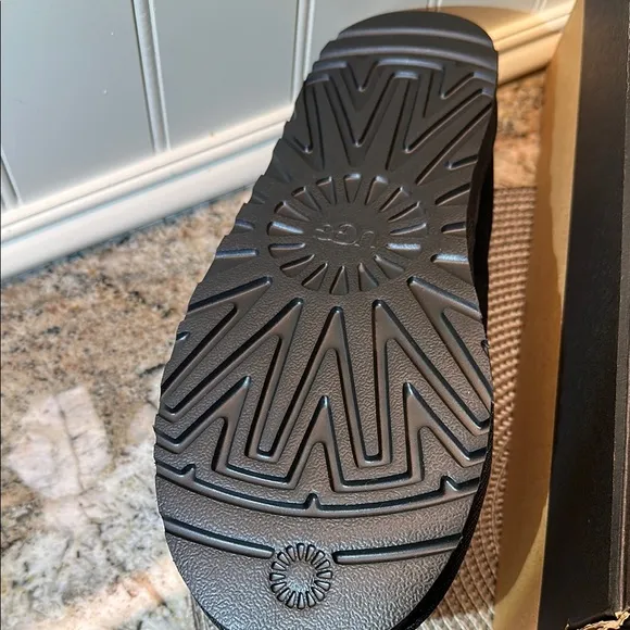 UGG Black Tasman Slip-Ons
