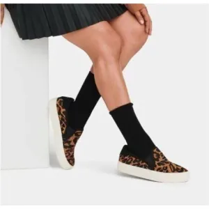 UGG Cahlvan Calf Hair Slide On Sneaker
