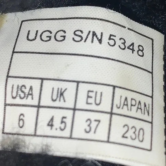 UGG Classic Woman's‎ US 6 Clogs in Black