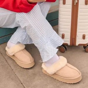UGG Disquette platform slip on clogs size 9