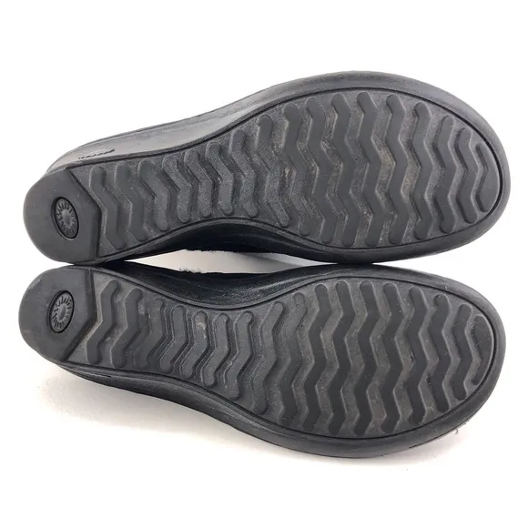 UGG Gael Wool Lined Wedge Slip-on Clogs 10