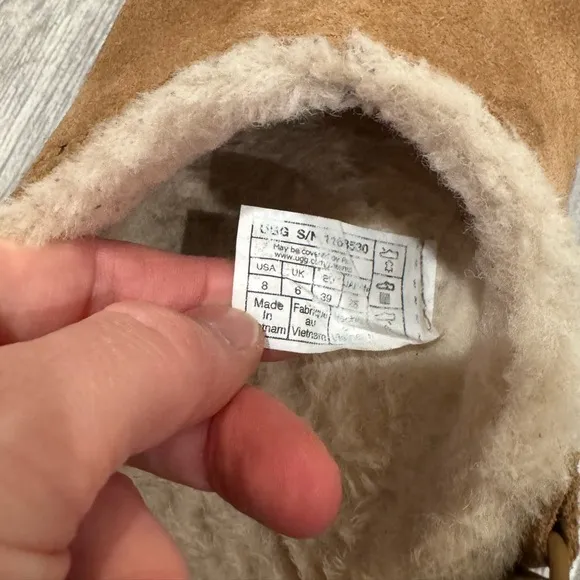 Ugg goldenstar chestnut cozy clogs