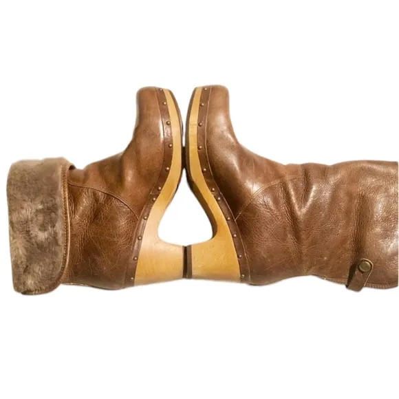 UGG Lynnea Il Ankle Boot in Chestnut Size 8