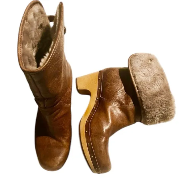 UGG Lynnea Il Ankle Boot in Chestnut Size 8