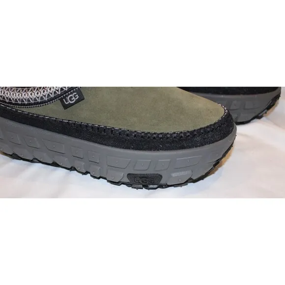 UGG MEN'S VENTURE DAZE SUEDE PLATFORM SNEAKER SLIPPERS CLOGS 13/14 GREEN
