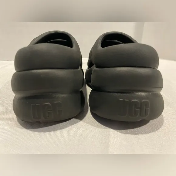 UGG Sport Yeah Platform Clogs Black Toddler Size 9