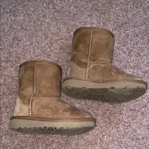 UGG Tan Boots Suede Slip-On