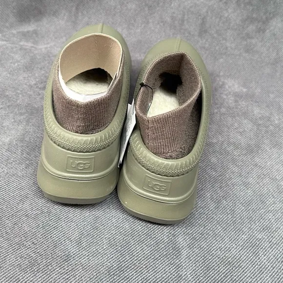 UGG TASMAN X Olive Shoes Rubber RAIN BOOTS Clogs WOMEN'S 8