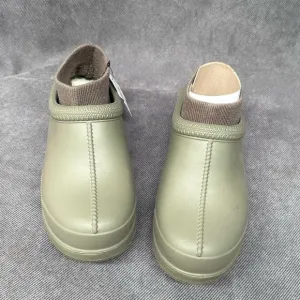 UGG TASMAN X Olive Shoes Rubber RAIN BOOTS Clogs WOMEN'S 8