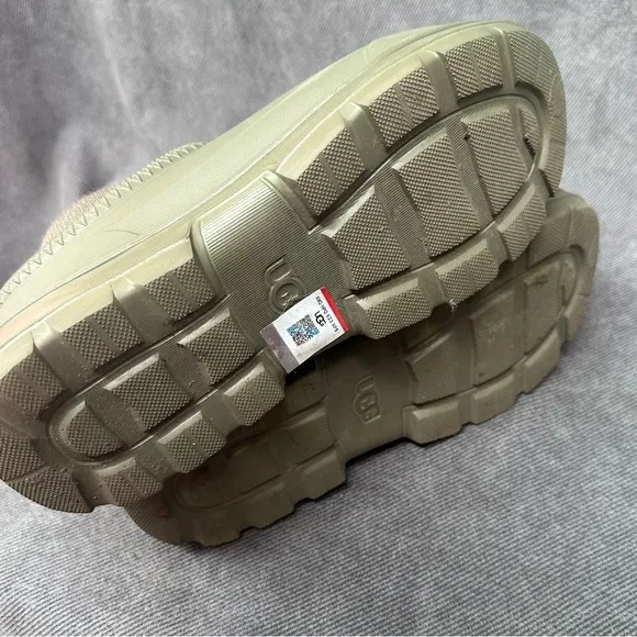 UGG TASMAN X Olive Shoes Rubber RAIN BOOTS Clogs WOMEN'S 8