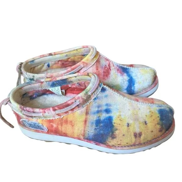 UGG x Ovadia Tasman Tie Dye Slip On Mule Slippers Size 6