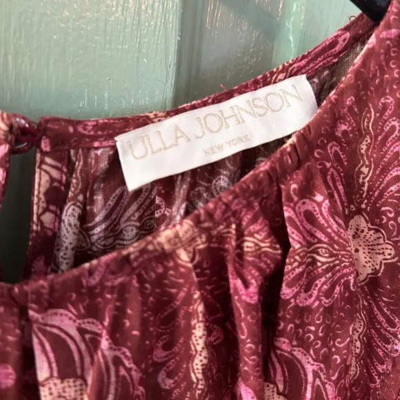 Ulla Johnson | Adele Mini Dress in Amaranthus | Sz 4