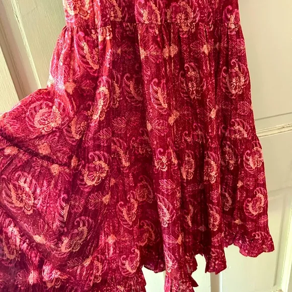 Ulla Johnson | Adele Mini Dress in Amaranthus | Sz 4