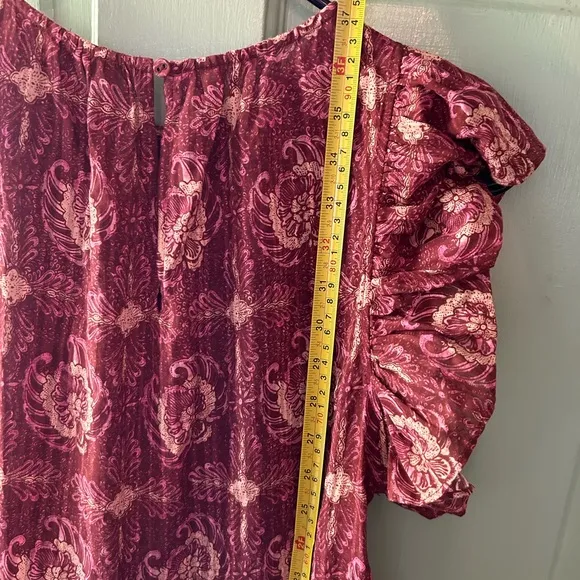 Ulla Johnson | Adele Mini Dress in Amaranthus | Sz 4