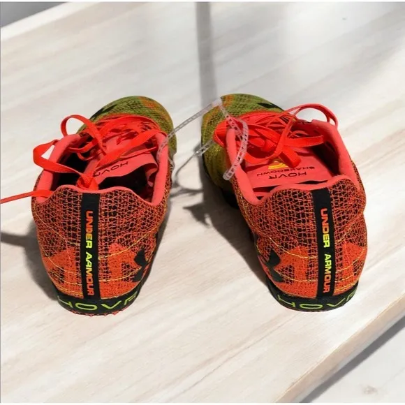 Under Armour 3022516 Sprint Pro 3 Track &amp; Field Spike Shoes US 8.5 Orange