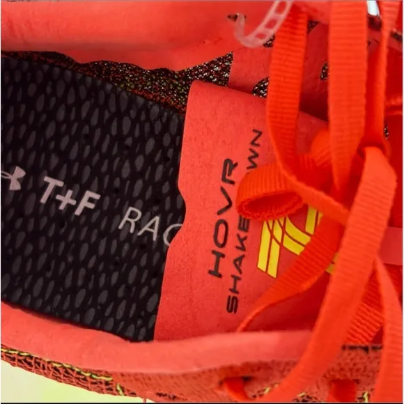 Under Armour 3022516 Sprint Pro 3 Track &amp; Field Spike Shoes US 8.5 Orange