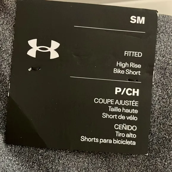 Under Armour Athletic/Athleisure High Rise Bike Shorts NWT!