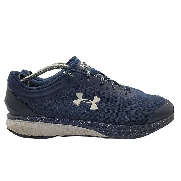 Under Armour Mens Size 14 Charged Escape 3 Evo Blue Running Shoes - 3023878-400