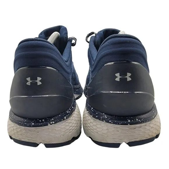 Under Armour Mens Size 14 Charged Escape 3 Evo Blue Running Shoes - 3023878-400