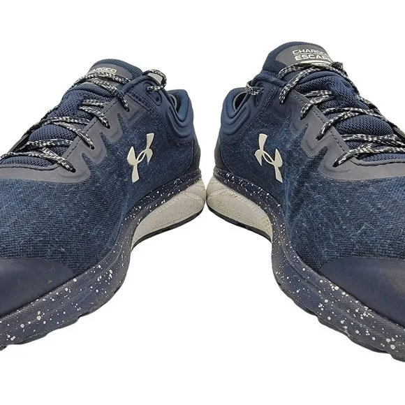 Under Armour Mens Size 14 Charged Escape 3 Evo Blue Running Shoes - 3023878-400
