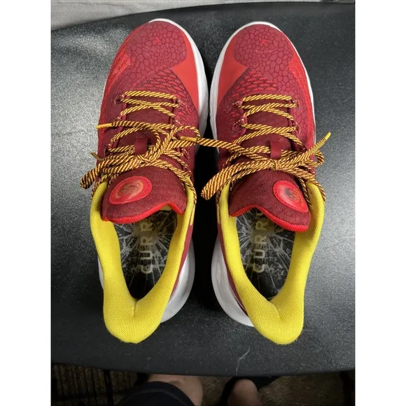 Under Armour UA Curry Flow 11 Basketball Shoes Bruce Lee Fire Mens 12