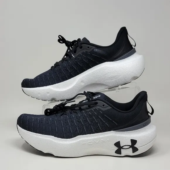 Under Armour W Infinite Elite UA Black Women Sz 10 Running Shoes 3027199-001 New