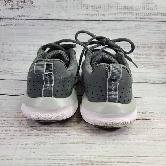 Under Armour Womens Charged Assert Gray Running Shoes Sneakers Size 7.5