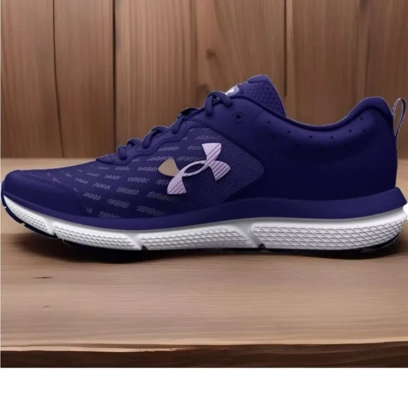 Under Armour Womens UA Charged Assert 10 Running Shoes Size 8.5 Blue 3026179