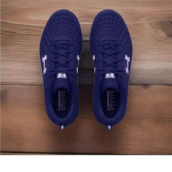 Under Armour Womens UA Charged Assert 10 Running Shoes Size 8.5 Blue 3026179