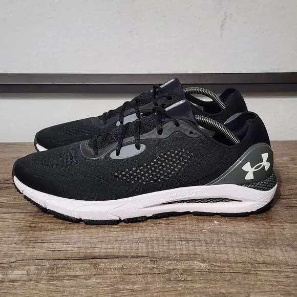 Under Armour HOVR Sonic 5 Men's Athletic Running Shoes Size 13 Black