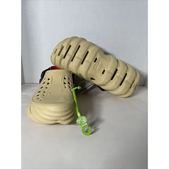 Unisex Clogs Crocs Echo Clog Sesame 207937 M 10/W 12