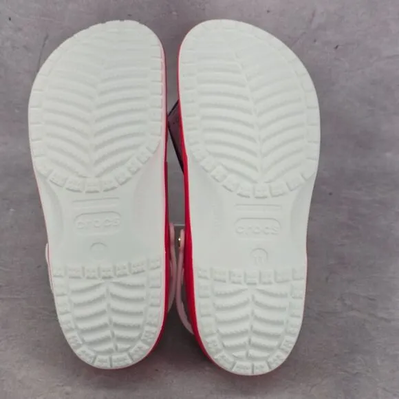 Unisex Sega Sonic The Hedgehog Classic Crocs Red White Mens 11 Womens 13‎