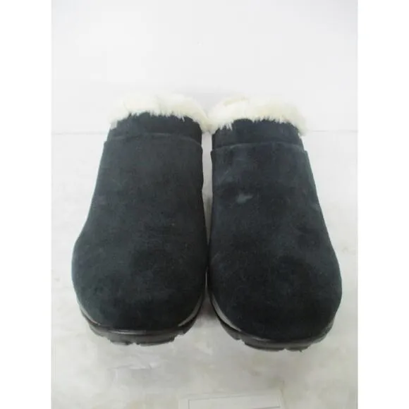 USED Dansko Women's Parson Black Outdoor Slip-On, black-Size 11.5-12