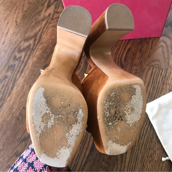valentino garavani rockstud platform mules
