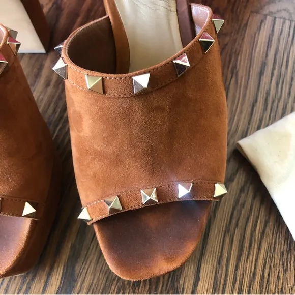 valentino garavani rockstud platform mules