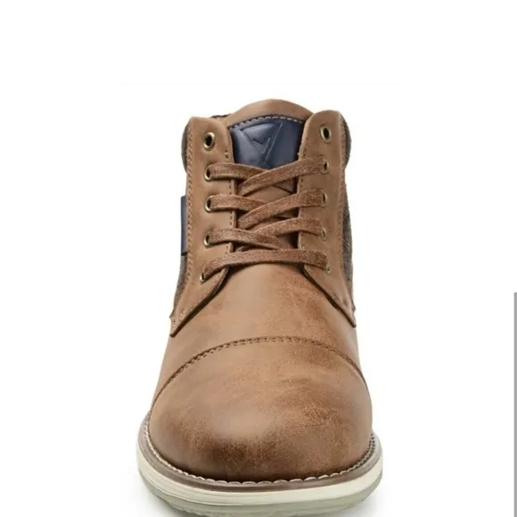 Vance Co. Men’s Jones Cap Toe Dress Shoes | Classic Lace-Up Oxfords
