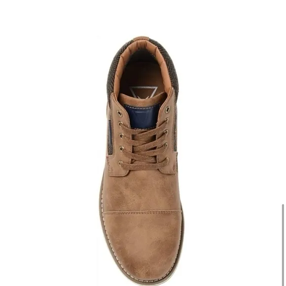 Vance Co. Men’s Jones Cap Toe Dress Shoes | Classic Lace-Up Oxfords