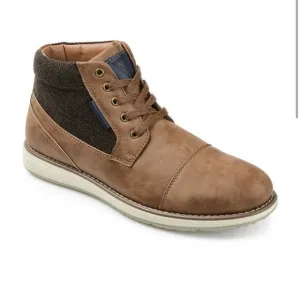 Vance Co. Men’s Jones Cap Toe Dress Shoes | Classic Lace-Up Oxfords