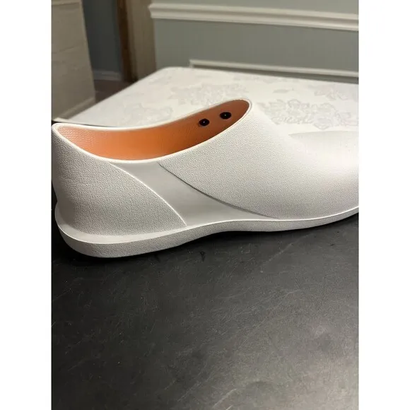 VANGELO PROFESSIONAL NURSE DOCTOR CHEF WHITE SLIP ON SHOES MEN’S SIZE 13