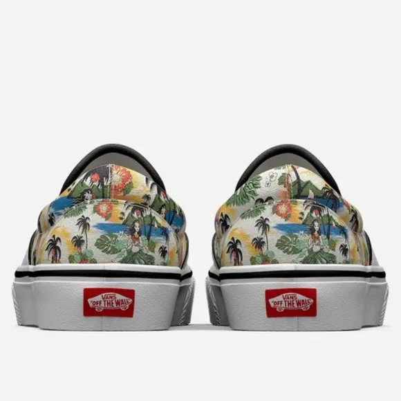 Vans Aloha Classic Slip Ons NEW!