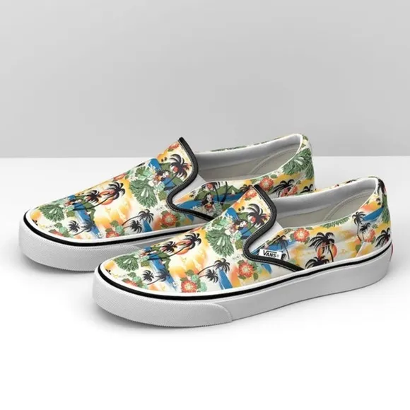 Vans Aloha Classic Slip Ons NEW!