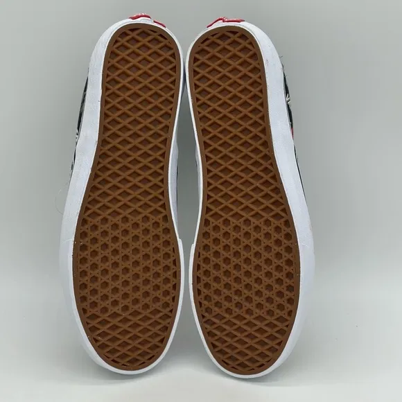 Vans Black Sneakers with Vibrant Pattern