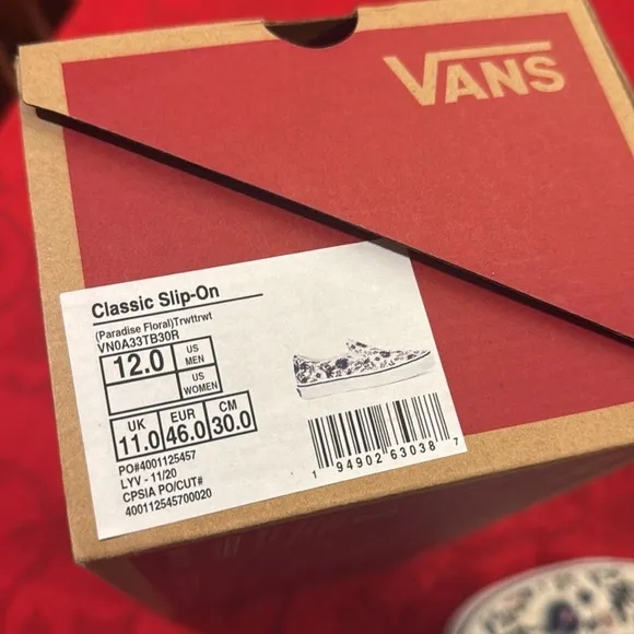 Vans Classic Slip On Paradise Floral NEW